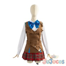 画像2: 蒼井えりか　コスプレ衣装　ヘブンバーンズレッド　コスチューム　JUJUcosplay (2)