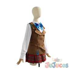 画像3: 蒼井えりか　コスプレ衣装　ヘブンバーンズレッド　コスチューム　JUJUcosplay (3)