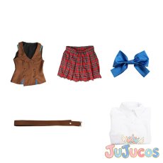 画像5: 蒼井えりか　コスプレ衣装　ヘブンバーンズレッド　コスチューム　JUJUcosplay (5)