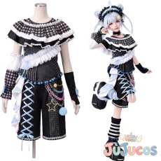 画像1: Vtuber　水宮枢　Solid Edge衣装　コスプレ衣装　バーチャルYouTuber　コスチューム　JUJUcosplay (1)