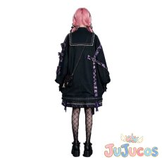 画像5: Vtuber　鷹嶺ルイ　ラプルイおそろいゴシック衣装　コスプレ衣装　バーチャルYouTuber　コスチューム　JUJUcosplay (5)