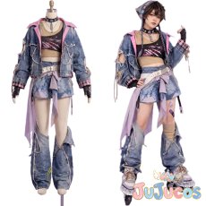 画像1: ガル　ステップ☆ドリーム　コスプレ衣装　NU: カーニバル　コスチューム　JUJUcosplay (1)