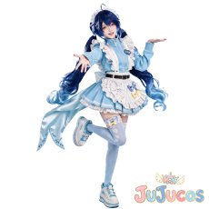 画像4: VTuber　天宮こころ　ジャージメイド　コスプレ衣装　バーチャルYouTuber　コスチューム　JUJUcosplay (4)