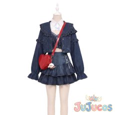画像2: Vtuber　水面まどか　うみゃみー新衣装　コスプレ衣装　バーチャルYouTuber　コスチューム　JUJUcosplay (2)