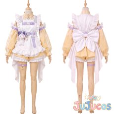 画像1: Vtuber　ぽめろ・ぱんち　コスプレ衣装　バーチャルYouTuber　コスチューム　JUJUcosplay (1)