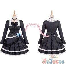画像1: VTuber　結城さくな　サクモデウス　コスプレ衣装　バーチャルYouTuber　コスチューム　JUJUcosplay (1)