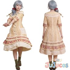 画像1: ロック　朝日六花　不屈のギタリスト　コスプレ衣装　BanG Dream!（バンドリ！）　コスチューム　JUJUcosplay (1)