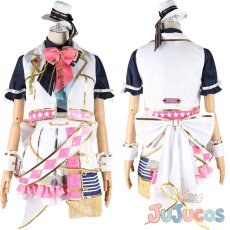画像1: 牛込りみ　Split Single　BRAVE JEWEL / ときめきエクスペリエンス！　コスプレ衣装　BanG Dream!（バンドリ！）　コスチューム　JUJUcosplay (1)