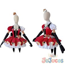画像1: 大沢瑠璃乃　みらくらぱーく！　4thシングル　全方位キュン?　コスプレ衣装　ラブライブ！蓮ノ空女学院スクールアイドルクラブ　コスチューム　JUJUcosplay (1)