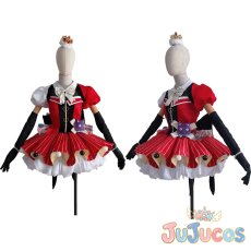 画像1: 安養寺姫芽　みらくらぱーく！　4thシングル　全方位キュン?　コスプレ衣装　ラブライブ！蓮ノ空女学院スクールアイドルクラブ　コスチューム　JUJUcosplay (1)