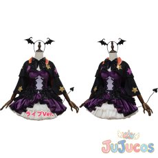 画像1: 西木野真姫　Dancing stars on me!　コスプレ衣装　ラブライブ! School idol project　コスチューム　JUJUcosplay (1)