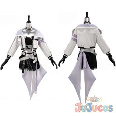 画像1: Vtuber　轟はじめ　ブラックオーロラ衣装　コスプレ衣装　バーチャルYouTuber　コスチューム　JUJUcosplay (1)