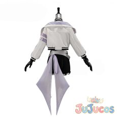 画像3: Vtuber　轟はじめ　ブラックオーロラ衣装　コスプレ衣装　バーチャルYouTuber　コスチューム　JUJUcosplay (3)