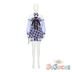 画像2: 桃井愛莉　Lovely Plaid　心からの涙を　コスプレ衣装　プロジェクトセカイ カラフルステージ！ feat. 初音ミク　コスチューム　JUJUcosplay (2)