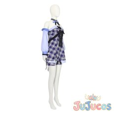 画像3: 桃井愛莉　Lovely Plaid　心からの涙を　コスプレ衣装　プロジェクトセカイ カラフルステージ！ feat. 初音ミク　コスチューム　JUJUcosplay (3)