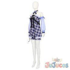 画像4: 桃井愛莉　Lovely Plaid　心からの涙を　コスプレ衣装　プロジェクトセカイ カラフルステージ！ feat. 初音ミク　コスチューム　JUJUcosplay (4)