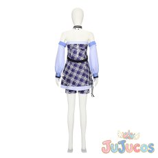 画像5: 桃井愛莉　Lovely Plaid　心からの涙を　コスプレ衣装　プロジェクトセカイ カラフルステージ！ feat. 初音ミク　コスチューム　JUJUcosplay (5)