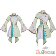 画像1: 初音ミク　心躍る乙女の羽衣　初めてのストリート！　コスプレ衣装　プロジェクトセカイ カラフルステージ！ feat. 初音ミク　コスチューム　JUJUcosplay (1)