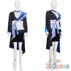 画像1: 星乃一歌　Crystal meteor　5周年記念　Leo/need　コスプレ衣装　プロジェクトセカイ カラフルステージ！ feat. 初音ミク　コスチューム　JUJUcosplay (1)