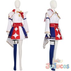 画像1: 鳳えむ　heroic featherias　5周年記念　ワンダーランズ×ショウタイム　コスプレ衣装　プロジェクトセカイ カラフルステージ！ feat. 初音ミク　コスチューム　JUJUcosplay (1)
