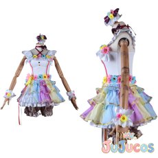 画像1: Love U my friends　天王寺璃奈　コスプレ衣装　ラブライブ！虹ヶ咲学園スクールアイドル同好会　コスチューム　JUJUcosplay (1)