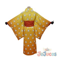 画像4: 花街　吉原の遊郭　我妻善逸　コスプレ衣装　鬼滅の刃　コスチューム　JUJUcosplay (4)