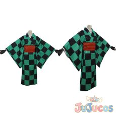 画像1: 花街　吉原の遊郭　竈門炭治郎　コスプレ衣装　鬼滅の刃　コスチューム　JUJUcosplay (1)