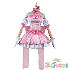 画像2: 虹ヶ咲学園スクールアイドル同好会　上原歩夢　コスプレ衣装　ラブライブ!スクールアイドルフェスティバルALL STARS　コスチューム　JUJUcosplay (2)