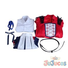画像6: 9th Anniversary LIVE　μ’s　園田海未　コスプレ衣装　ラブライブ! School idol project　コスチューム　JUJUcosplay (6)
