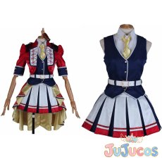 画像1: 9th Anniversary LIVE　μ’s　星空凛　コスプレ衣装　ラブライブ! School idol project　コスチューム　JUJUcosplay (1)