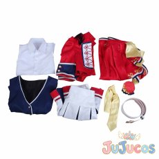 画像6: 9th Anniversary LIVE　μ’s　星空凛　コスプレ衣装　ラブライブ! School idol project　コスチューム　JUJUcosplay (6)