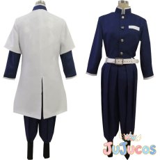 画像1: 神崎アオイ　コスプレ衣装　鬼滅の刃　コスチューム　JUJUcosplay (1)