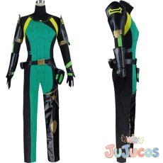 画像1: VALORANT　ヴァイパー　VIPER　コスプレ衣装　ヴァロラント　コスチューム　JUJUcosplay (1)