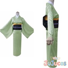画像1: 琴葉　浴衣　コスプレ衣装　鬼滅の刃　コスチューム　JUJUcosplay (1)