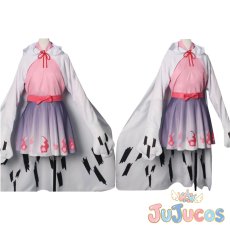 画像1: 栗花落カナヲ　ufotable Cafe ハロウィンコラボ　コスプレ衣装　鬼滅の刃　コスチューム　JUJUcosplay (1)