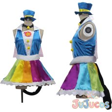 画像1: ユニ　ブルーキャット・マオ・キュアコスモ　コスプレ衣装　スター☆トゥインクルプリキュア　コスチューム　JUJUcosplay (1)