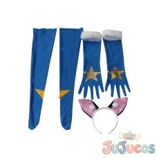 画像5: ユニ　ブルーキャット・マオ・キュアコスモ　コスプレ衣装　スター☆トゥインクルプリキュア　コスチューム　JUJUcosplay (5)