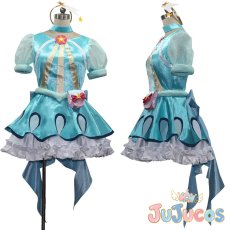 画像1: 羽衣ララ　キュアミルキー　コスプレ衣装　スター☆トゥインクルプリキュア　コスチューム　JUJUcosplay (1)