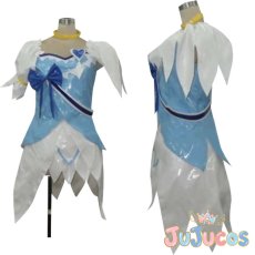 画像1: 菱川六花　キュアダイヤモンド　コスプレ衣装　ドキドキ!プリキュア　コスチューム　JUJUcosplay (1)