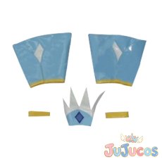 画像5: 菱川六花　キュアダイヤモンド　コスプレ衣装　ドキドキ!プリキュア　コスチューム　JUJUcosplay (5)