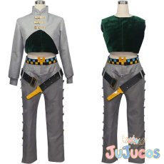 画像1: 岸辺露伴　コスプレ衣装　ジョジョの奇妙な冒険　コスチューム　JUJUcosplay (1)