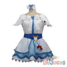 画像2: 雪城ほのか(キュアホワイト)　コスプレ衣装　ふたりはプリキュア Max Heart　コスチューム　JUJUcosplay (2)