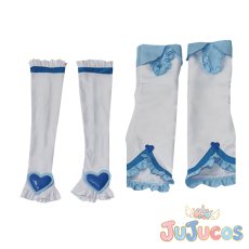 画像5: 雪城ほのか(キュアホワイト)　コスプレ衣装　ふたりはプリキュア Max Heart　コスチューム　JUJUcosplay (5)