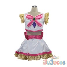 画像2: 夢原のぞみ　キュアドリーム　コスプレ衣装　Yes!プリキュア5　コスチューム　JUJUcosplay (2)