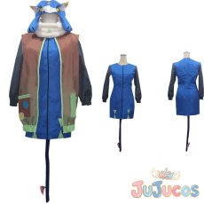 画像1: 神木リツ　コスプレ衣装　狼ゲーム　コスチューム　JUJUcosplay (1)