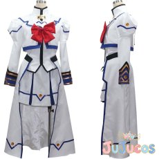 画像1: 高町なのは　コスプレ衣装　魔法少女リリカルなのは　コスチューム　JUJUcosplay (1)