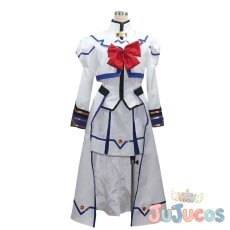 画像2: 高町なのは　コスプレ衣装　魔法少女リリカルなのは　コスチューム　JUJUcosplay (2)