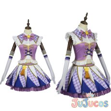 画像1: 紫吹蘭　パレード　コスプレ衣装　アイカツ!　コスチューム　JUJUcosplay (1)