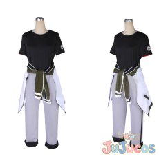 画像4: 豊前江　内番　コスプレ衣装　刀剣乱舞　コスチューム　JUJUcosplay (4)