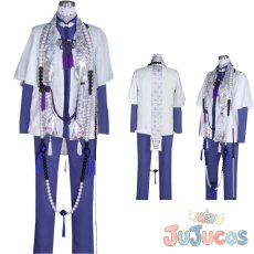 画像1: 数珠丸恒次　正装　コスプレ衣装　刀剣乱舞　コスチューム　JUJUcosplay (1)